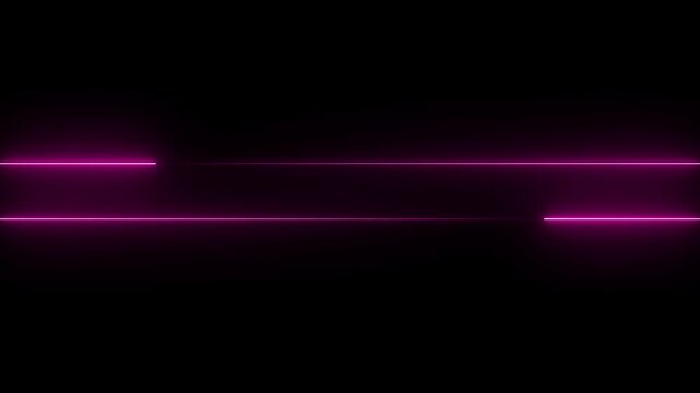 Animated 3D Royal blue neon color lines sticks on brick wall motion waving vertical strip lines. yellow stage neon lights sticks , lines 3d animation, abstract black background with neon go up and dis