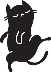 Cat icon symbol vector image illustration