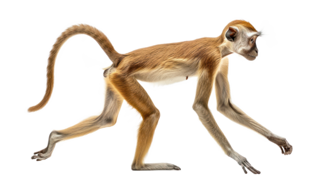 Nabarlek full body isolate on transparent background