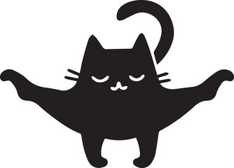 Cat icon symbol vector image illustration