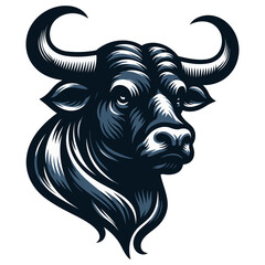 Bull vector illustration.