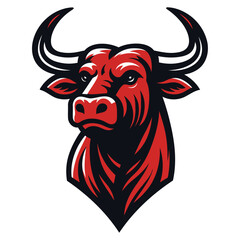 Bull vector illustration.