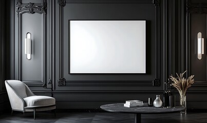 Modern Interior Design with a Blank Canvas