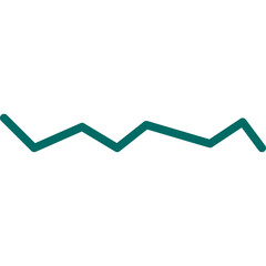 Hand Drawn Zigzag Line