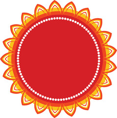 Hindu Festive Decorative Frame and Background, Indian Wedding Card Backgroun and frame