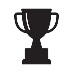 Trophy icon. Trophy cup, winner cup, victory cup icon. Reward symbol sign for web and mobile.