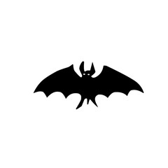 Halloween bat silhouette