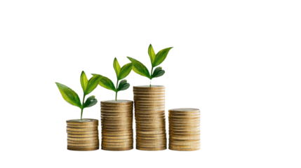 increase revenue on a white transparent background