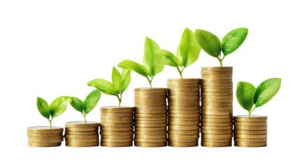 increase revenue on a white transparent background