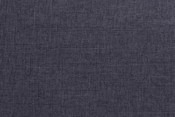 Fototapeta premium Grey linen fabric cloth texture for background, natural textile pattern.
