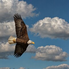 Obraz premium american bald eagle