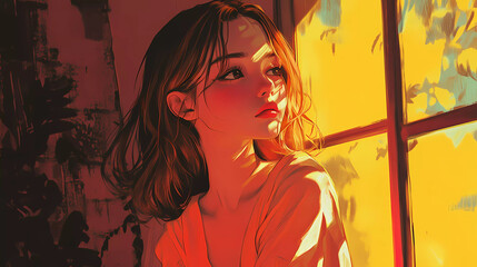 Generative AI Lo-Fi music picture	