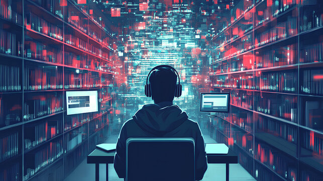 Online libraries and internet education platforms present a modern approach to learning, with digital resources available at one's fingertips 