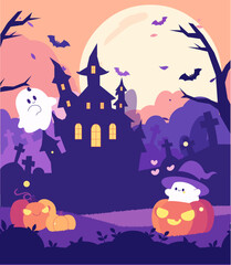 Halloween, children, festivals, parties, ghosts, witches, cosplay, pumpkins, events, cute, chestnuts, candy,