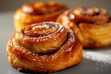 Delicious Cinnamon Rolls Freshly Baked