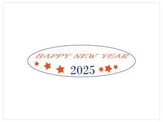 HAPPY new year vector design .