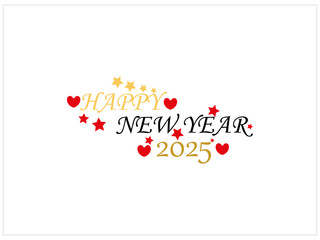 HAPPY new year vector design .