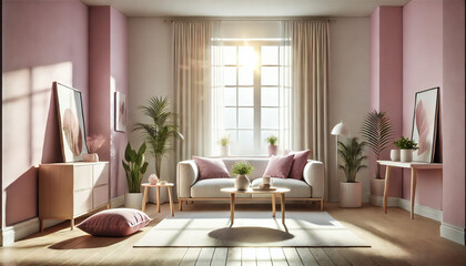 A cozy, modern living room