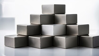 cubes on white