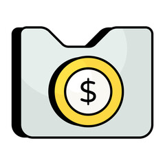 Business And Finance Color Outline Icons