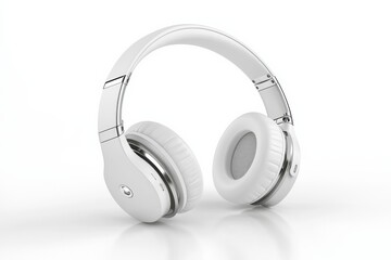 Modern Wireless Headphone Mockup Isolated created with Generative AI