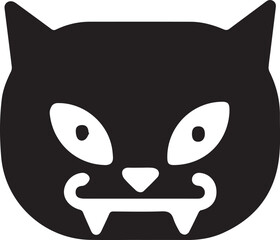 Cat icon symbol vector image illustration