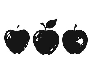 apple silhouette design