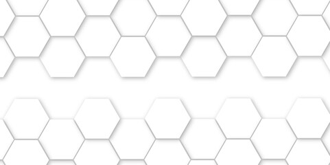 Seamless Geometric Texture with Hexagonal and Triangular Shapes for Digital Art, Network Design, and Futuristic Business Presentations