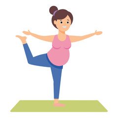 woman doing yoga silhouette design