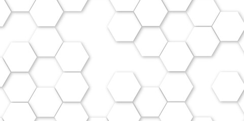 Abstract geometric Vector Design Featuring Hexagonal Shapes and Seamless Patterns for Modern Digital Technology Banners and Wallpapers.