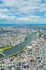 【都市風景】東京スカイツリーから東京眺望