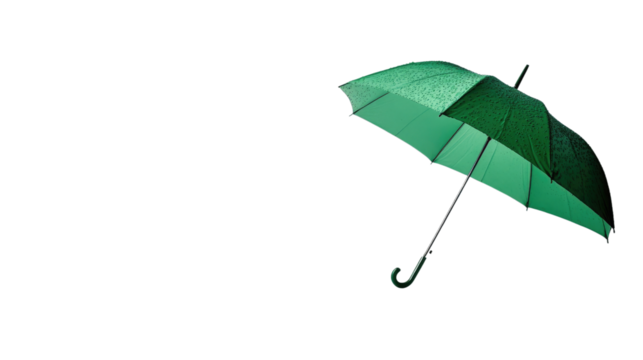 Umbrella on a white transparent background