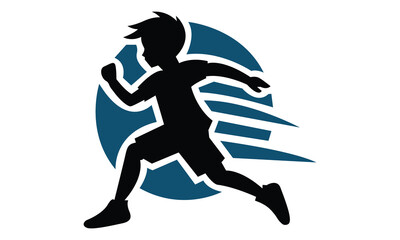 Runner Kids Vector