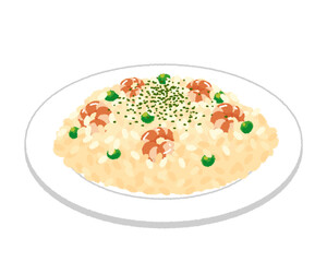 ピラフのイラスト