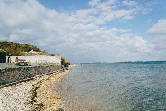 Plage de la Patache in &Icirc;le de R&eacute;, France,