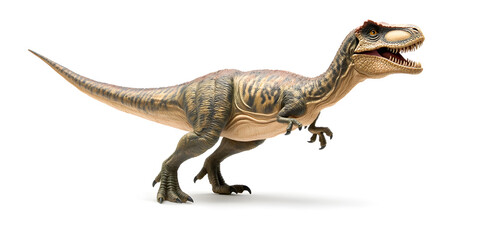 Fototapeta premium 3d Tyrannosaurus rex dinosaur isolated on white background. T-rex 
