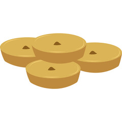 Kue Cubit Illustration