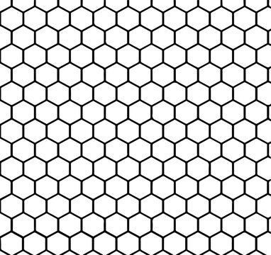 Honeycomb pattern svg seamless background