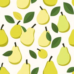 240807 21. pear pattern banner wallpaper, simple background