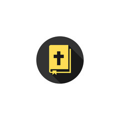 Bible icon isolated on transparent background