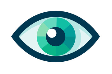 vision eye icon, eye logo
