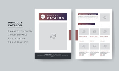New modern product catalogue Design 