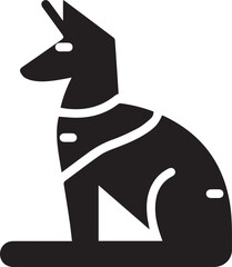 Cat icon symbol vector image illustration