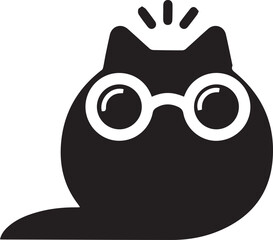 Cat icon symbol vector image illustration