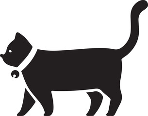 Cat icon symbol vector image illustration