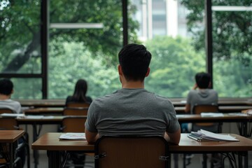 A Classroom Setting Where Students Are Learning About The Fundamentals Of Investing, Generative AI 