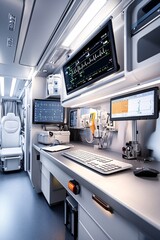 Mobile Medical Unit Interior.