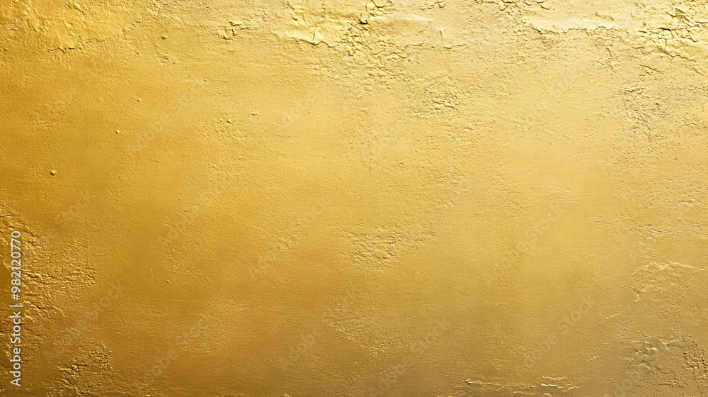 Wall mural golden textured wall background - a rich and elegant abstract image