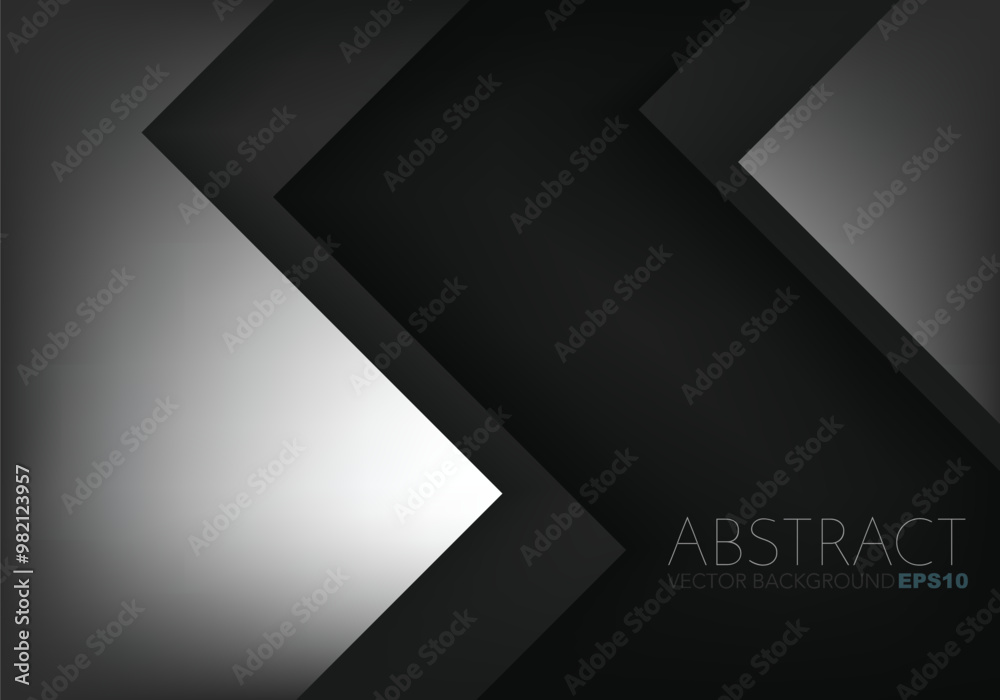 Fototapete graphic geometric triangle overlap vector layer background for text and message design
