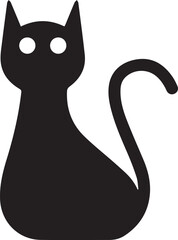 Cat icon symbol vector image illustration